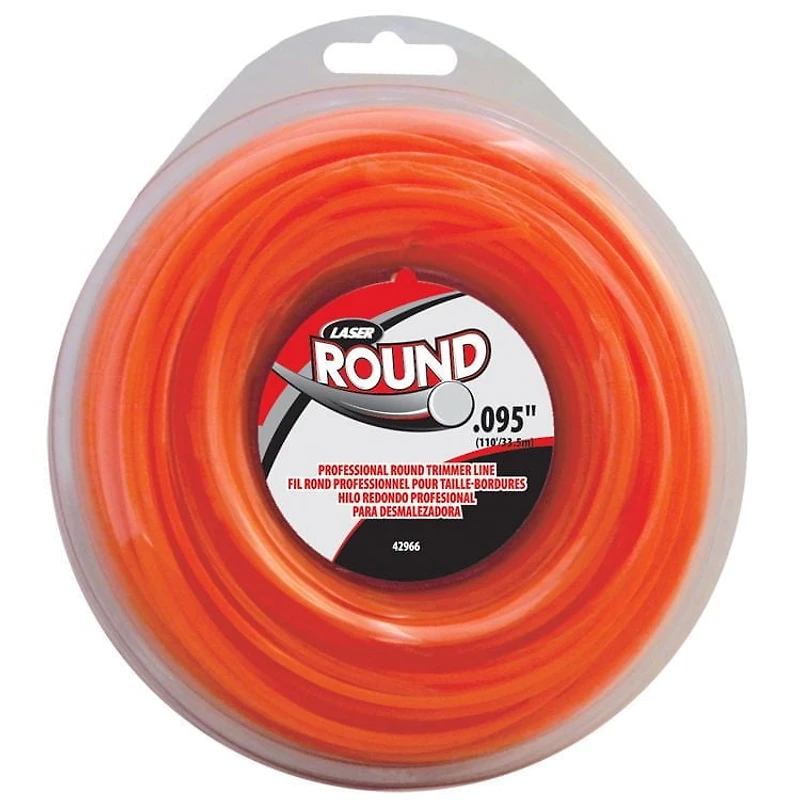 Laser Round Professional .095 inch x 110 feet Trimmer Line - 42966