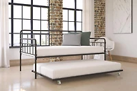 DHP Wallace Metal Daybed with Trundle