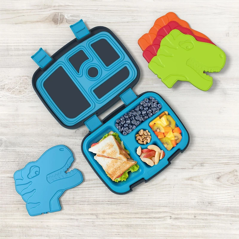 Bentgo Buddies Lot de 4 glaces réutilisables (Dinosaure)