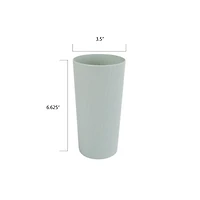 Mainstays Soft Sea Polypropylene Round Tumbler 27oz 1pc, 767mL/27oz