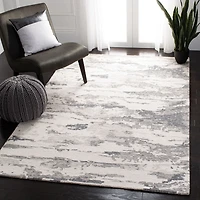 SAFAVIEH Abstract Seachlann Distressed Abstract Wool Area Rug