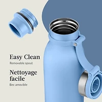 Contigo Matterhorn Stainless Steel Water Bottle, 20 oz (591 ml), Daydream