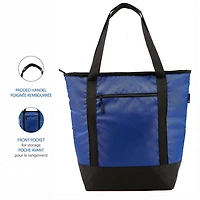 Sac isotherme Ozark Trail, couleur bleue, capacité de 50 canettes, idéal pour l'école, le travail, le camping ou les pique-niques. Sac isotherme pour 50 canettes