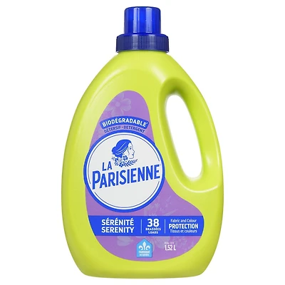 Détergent à lessive liquide La Parisienne, SÉRÉNITÉ, 1.52L, 38 brassées LET DET SÉRÉNITÉ 1.52L 38br