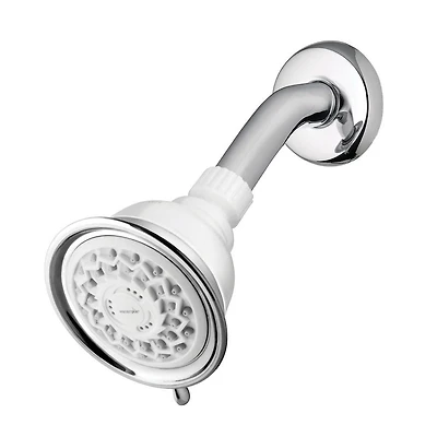 Waterpik 3-Mode Shower Massage White Shower Head