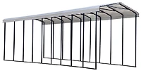 Arrow Carport, 14x42x14, Eggshell
