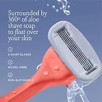 Trousse de départ de rasoir Billie pour femmes – Corail