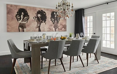 ECARPET Irina 8'0" x 10'0" Tapis pour Salon, Chambre, Salle A Manger, Entrée, Couloir et Plus Encore.