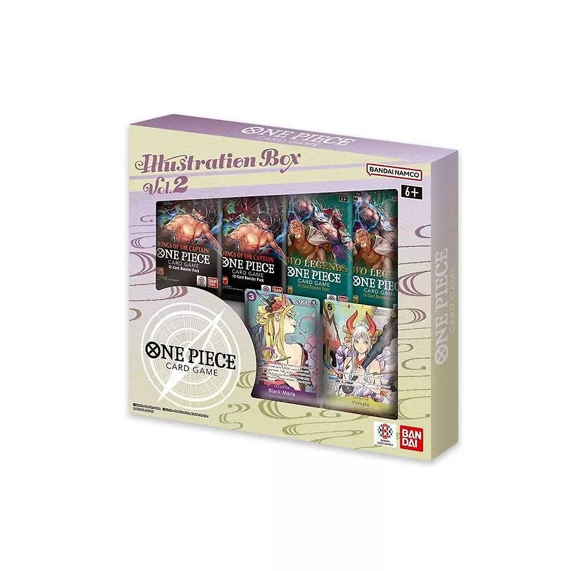 Bandai One Piece Card Game: Illustration Box Volume 2
