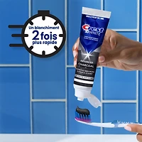 Crest 3D White Advanced Charcoal Whitening Toothpaste, 135 ml