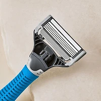 Harry's Men's Razor: 1 Glacier Razor Handle + 2 Razor Blade Cartridges, 1 handle + 2 Cartridges