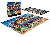 Buffalo Games - Le puzzle Vivid Collection - Surf Shack - en 300 pièces
