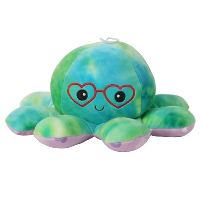Way To Celebrate Valentine's Day 13.5" OCTOPUS Reversible Plush Animal