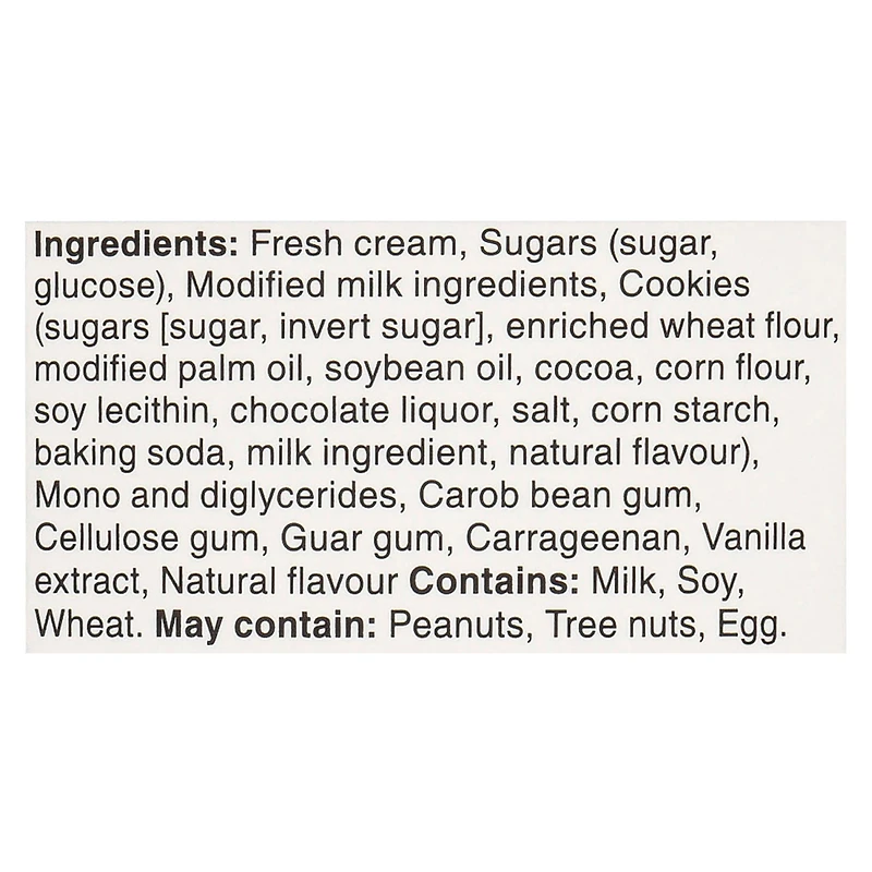 Chapman's Premium Cookies And Cream Ice Cream in a Tub 2L
