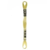 DMC Yellow Cotton 6 Strand Floss 8m