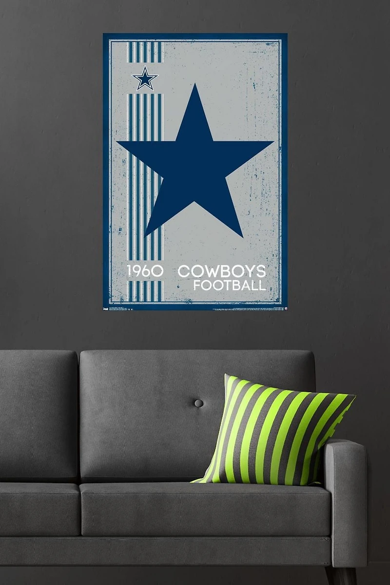 NFL Dallas Cowboys - Logo rétro 14