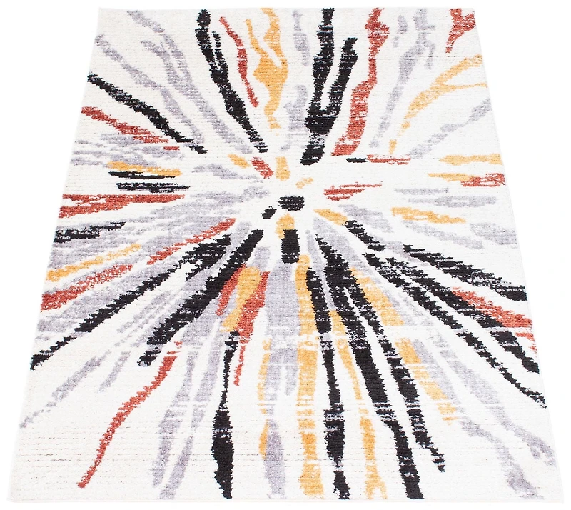 Tapis ECARPET Modern Intérieur Super Doux  Collection Sunburst