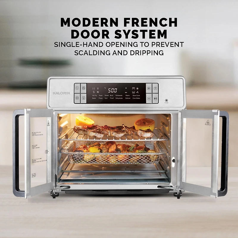 Four friteuse à air chaud numérique Kalorik MAXX® Avance de 25 Litres / 26 Quarts - AFO 52414 SS Kalorik MAXX® Avance de 25 L