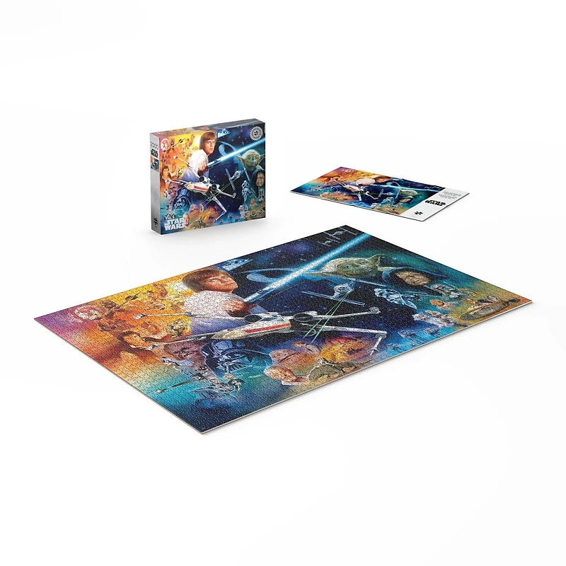Buffalo Games - Star Wars - The Force is Strong with This One - 2000 Piece Jigsaw Puzzle