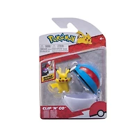 Pokémon Clip 'N' Go - Pikachu + Great Ball
