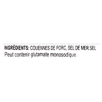 Couennes de porc de Chicharon 60g