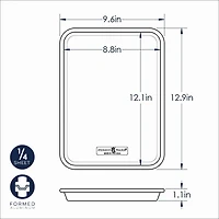 Plaque de cuisson en aluminium Nordic Ware