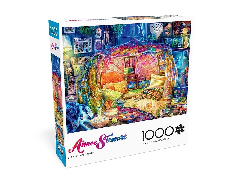 Buffalo Games - Aimee Stewart - Blanket Fort 1979 - 1000 Piece Jigsaw Puzzle