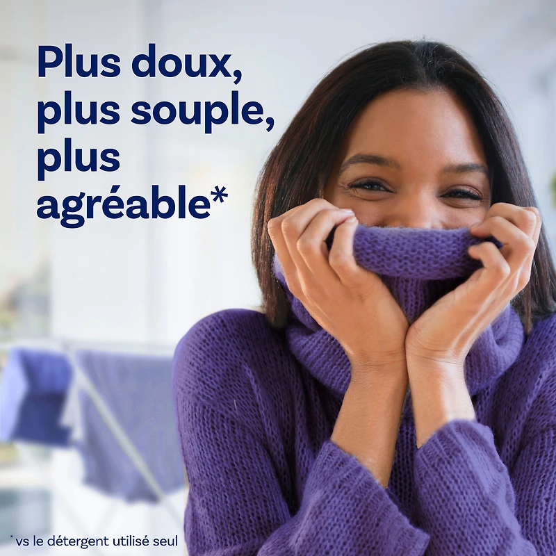 Assouplissant textile liquide Downy DOUX ET FRAIS, parfum Bouquet d’iris, assouplissant textile Downy, assouplissant pour la lessive