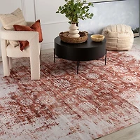 Rug Branch Emir Collection Traditional Oriental Distressed Water-Repellent Area