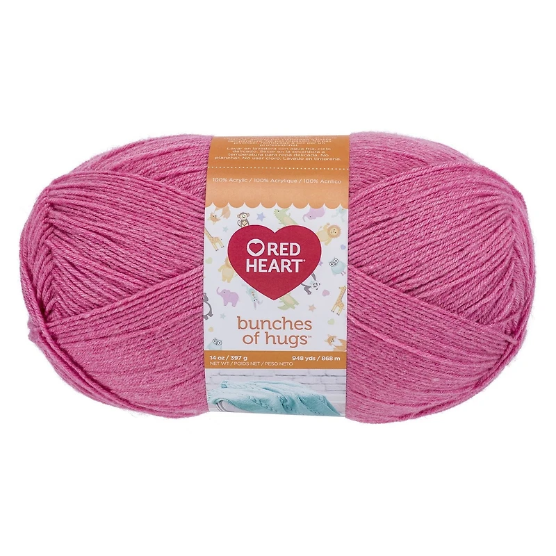 Red Heart® Bunches of Hugs™ Yarn, Acrylic #4 Medium, 14oz/397g, 948 Yards