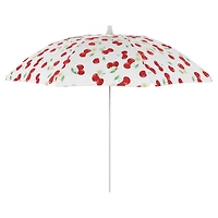 Parasol de plage octogonal Cerises et marguerites 2,1 m Mainstays