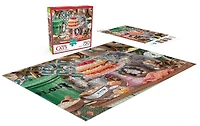 Buffalo Games - Cats - Please, Please Leave The Lid Off - 750 Piece Jigsaw Puzzle