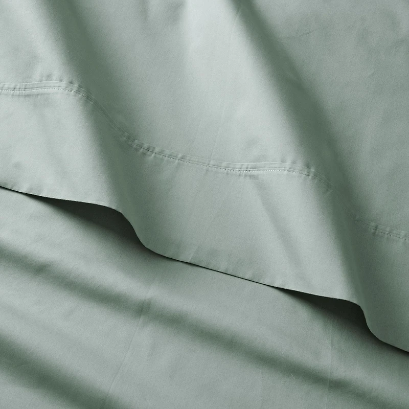Better Homes & Gardens 300 Thread Count Cool & Crisp 4-Piece Cotton Percale Sheet Set, King Sheet Set