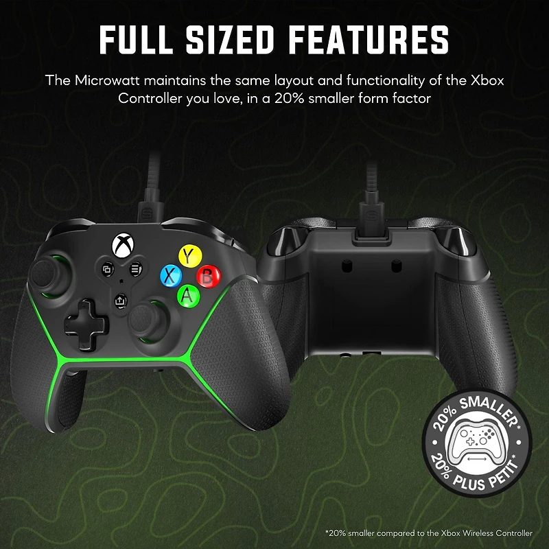 Surge Livewire Microwatt Junior Wired Controller - Black