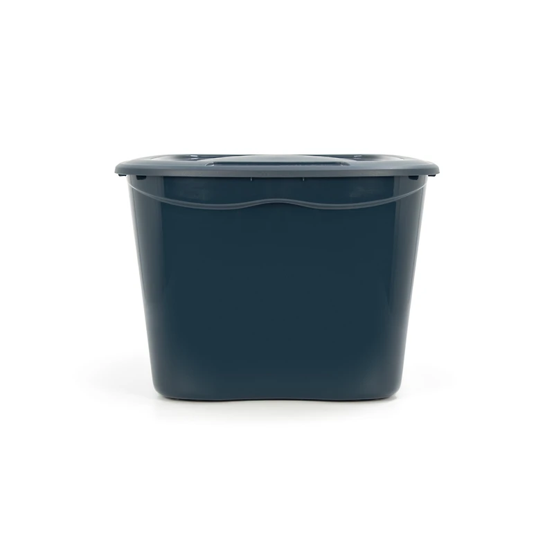 Marque Tuffstore Capacité de 63L (16,6 gal), Gamme Utilitaire, Fourre-tout de Rangement en Mer Sombre