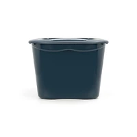 Marque Tuffstore Capacité de 63L (16,6 gal), Gamme Utilitaire, Fourre-tout de Rangement en Mer Sombre