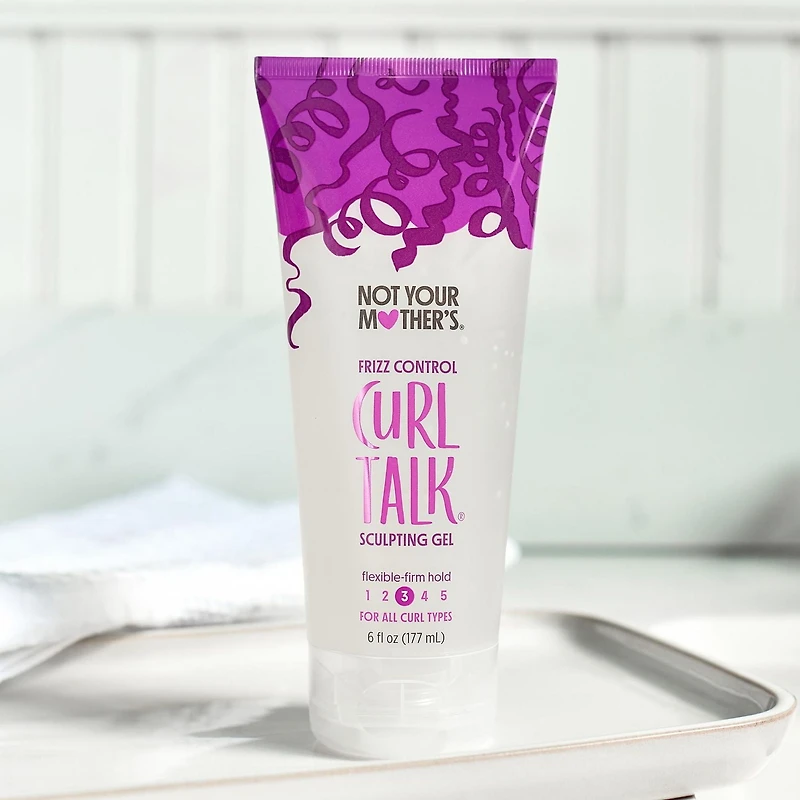 CURL TALK FRIZZ CONTROL SCULPTING GEL, Highly defined curls and natural movement.