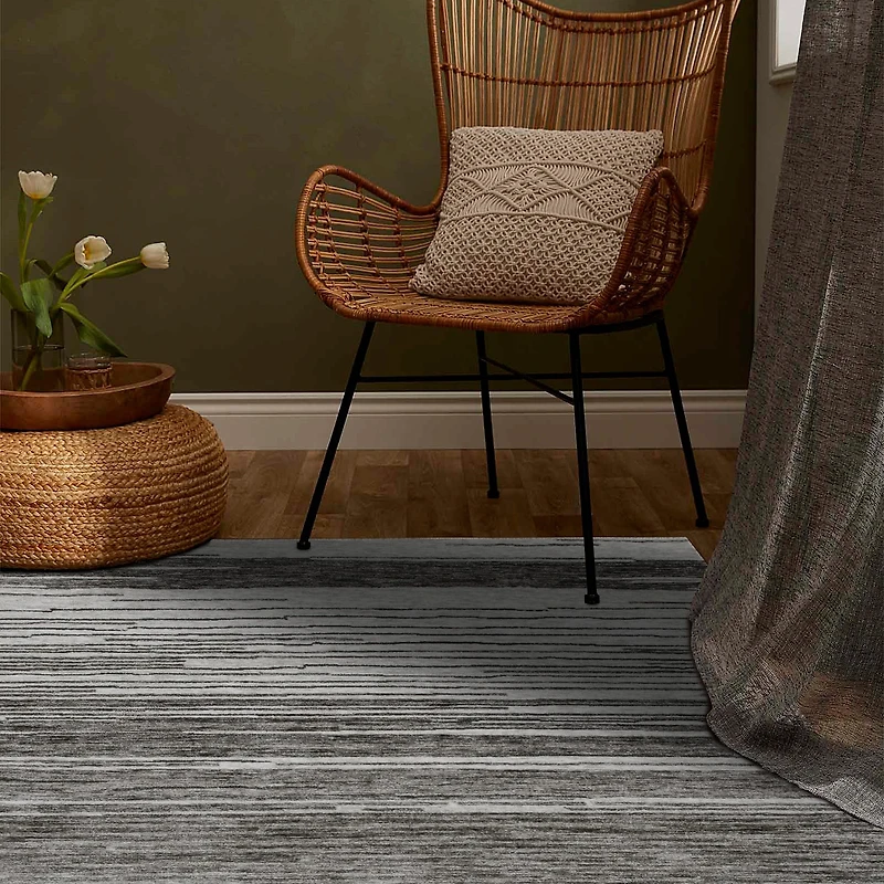 Rug Branch Maya Tapis d'intérieur moderne abstrait touffeté à la main.