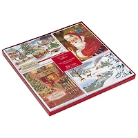 Boîte de cartes de Noël, Connections from Hallmark, motifs de Geoff Greenleaf, paquet de 36 cartes