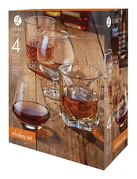 Ens. pour whiskey artisanales Libbey