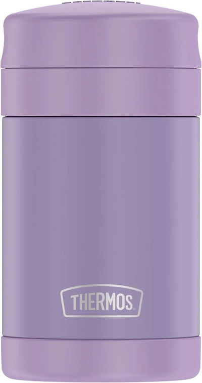 Thernos 16 Oz Vacuum Insulated Food Jar with Folding Spoon, Lavender