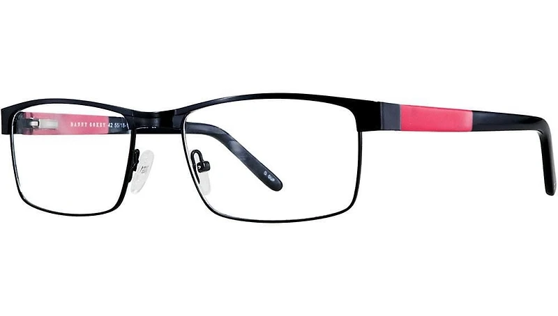 Monture de lunettes DG42 de Danny Gokey pour hommes en noir mat