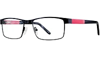 Monture de lunettes DG42 de Danny Gokey pour hommes en noir mat