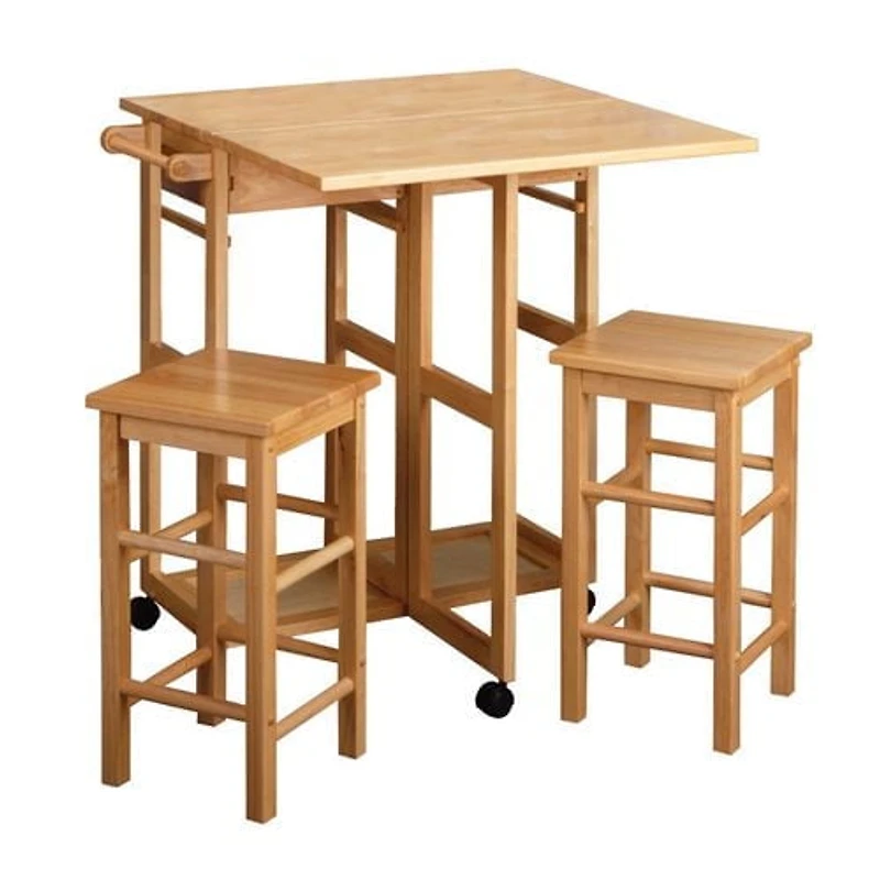 Winsome Suzanne 3-Pc Space Save Set, Natural