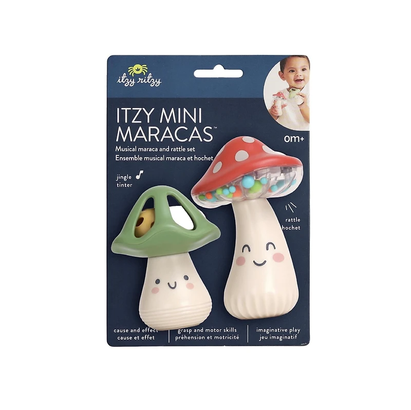 Itzy Ritzy Mini Maraca Set, Rattle set