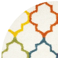 Safavieh Shag Kids Yadira Geometric Quatrefoil Area Rug
