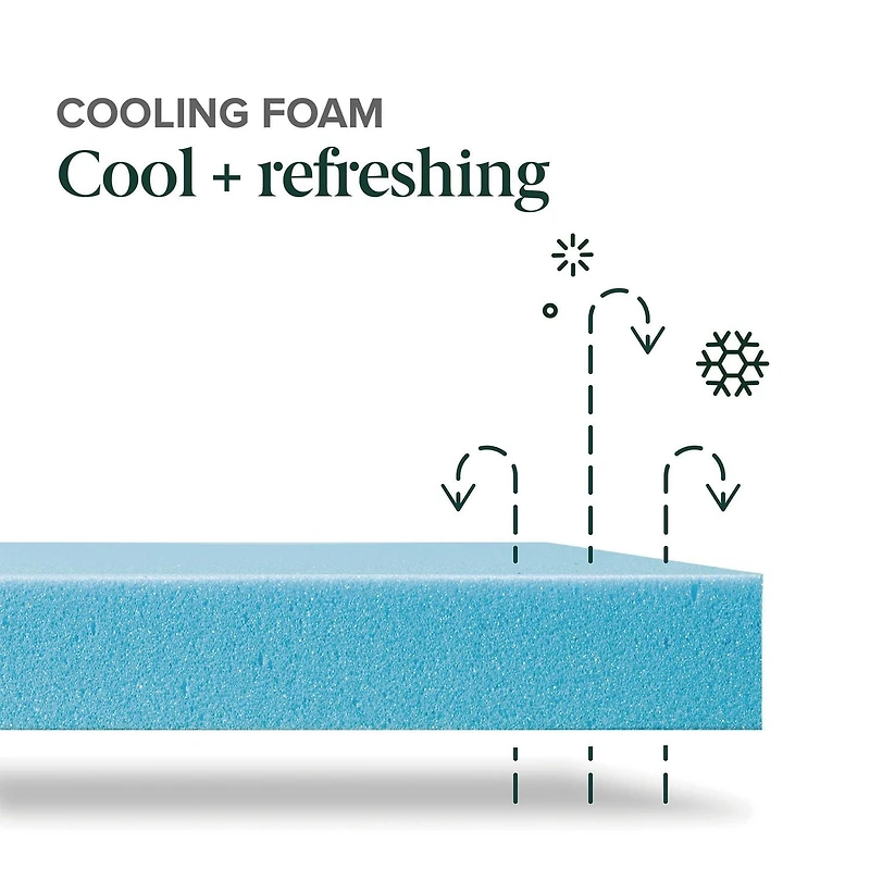 Zinus Gel Airflow Queen 10 Inch Cooling Gel Memory Foam Mattress in a Box, Medium Feel, Pressure Relief, CertiPUR-US Certified Foam