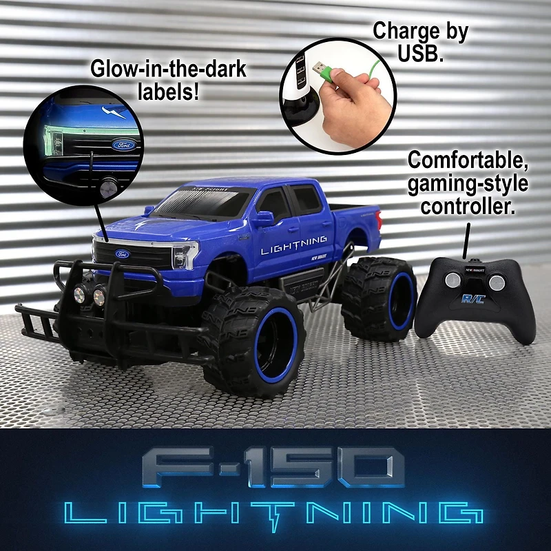 New Bright 1/14 échelle Ford Lightning Camion Radiocommandé, 61474U-6B RC 1/14 FORD LIGHTNING