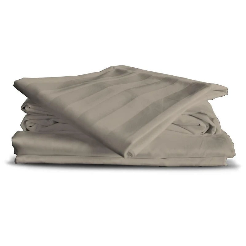 Ensemble de draps damassé style hôtel