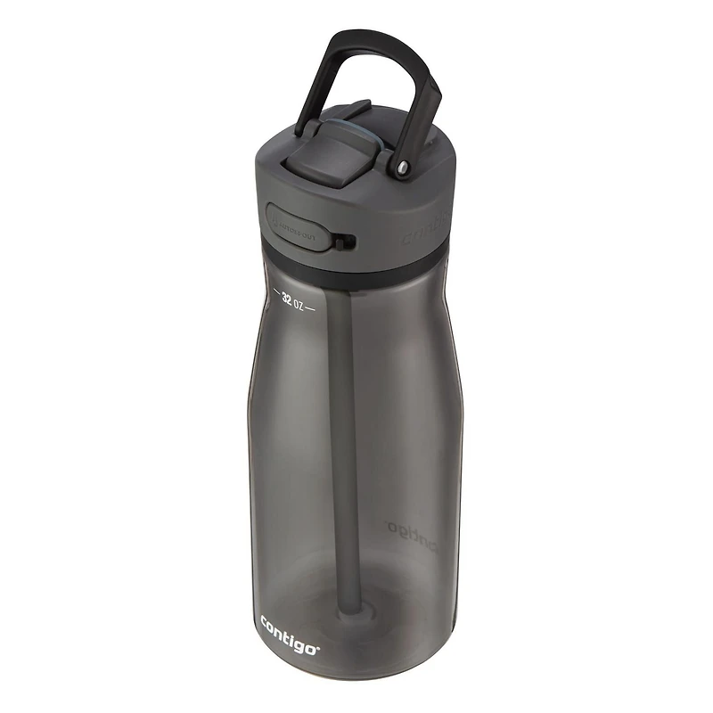 Bouteille d’eau Contigo Ashland 2.0, couvercle à bouton-poussoir avec paille, sans BPA, réglisse
